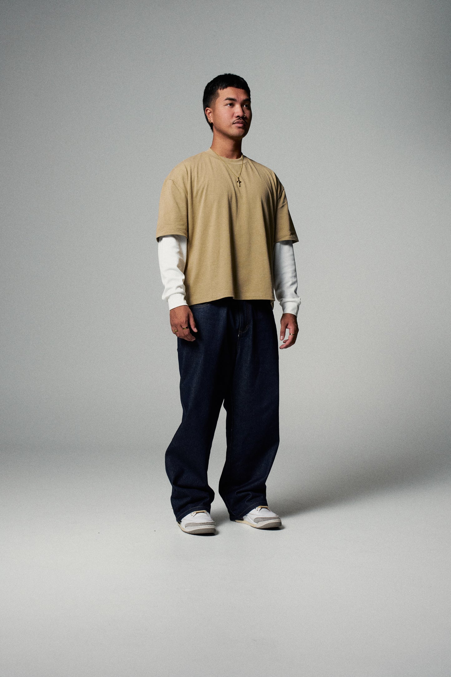 Classic Crew Neck - Latte