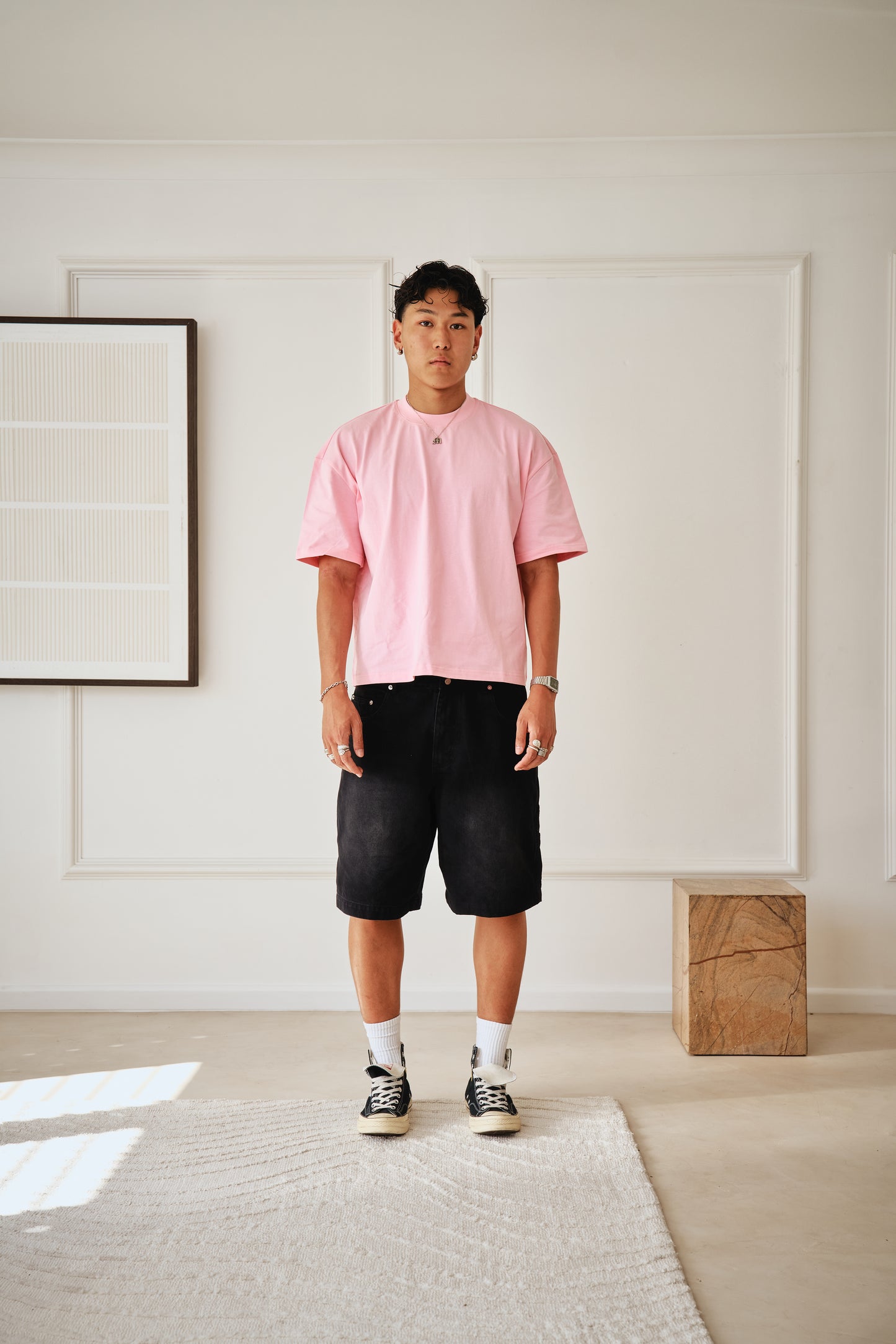Casey Classic Crew - Pink