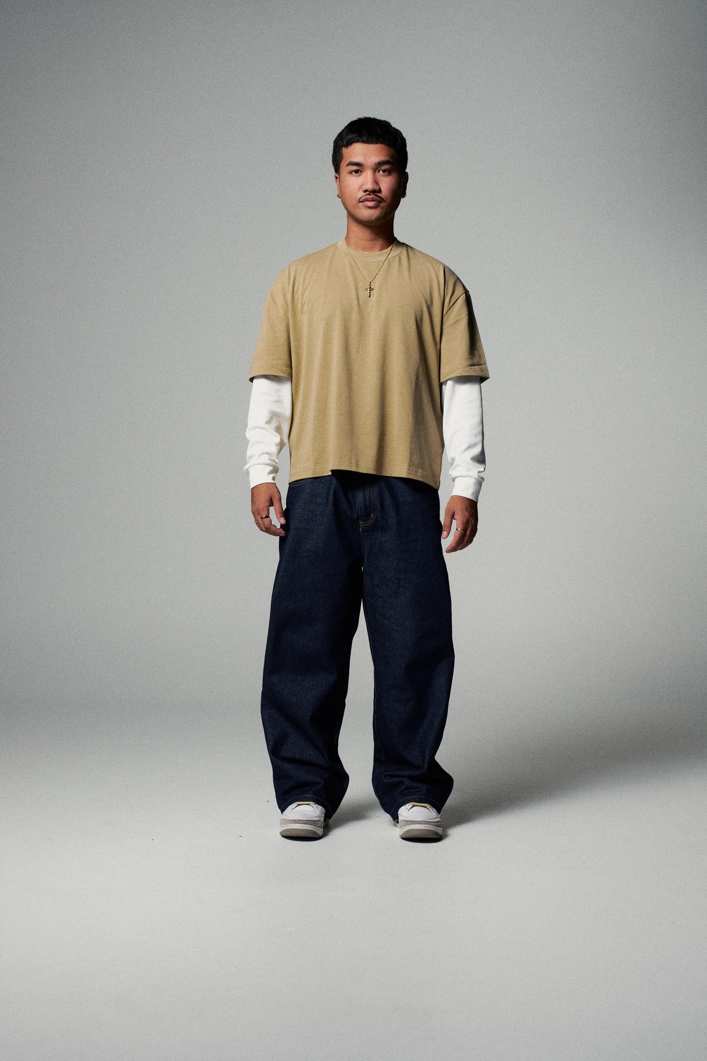 Classic Crew Neck - Latte