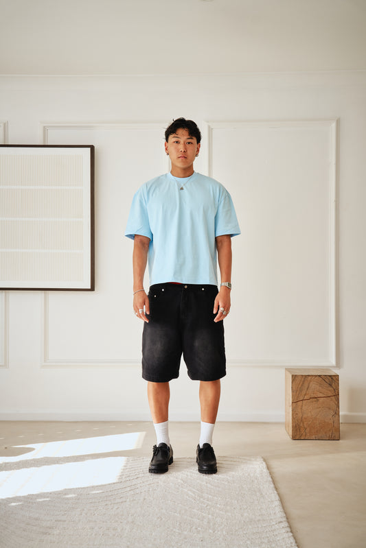 Casey Classic Crew - Sky Blue