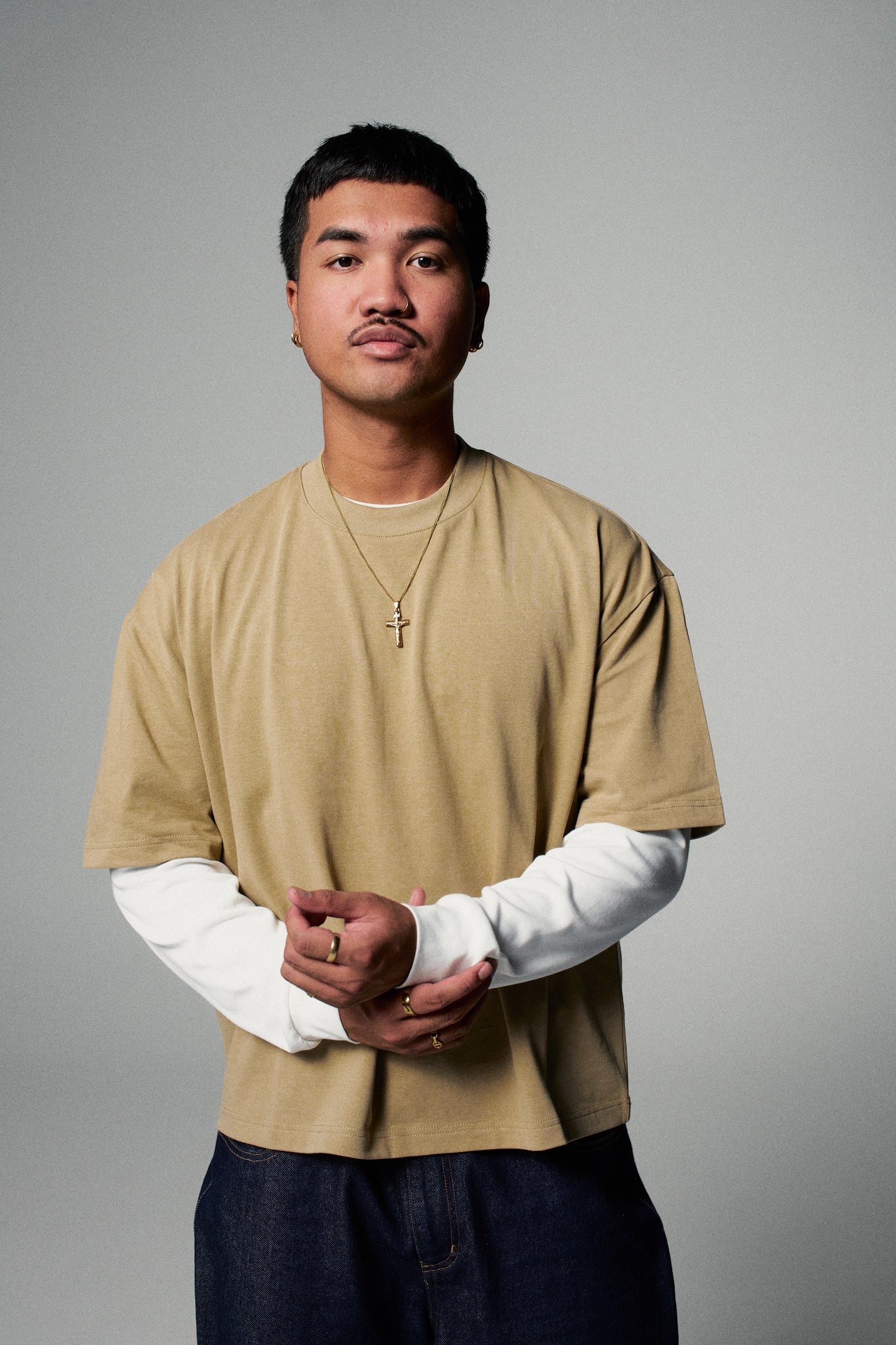 Classic Crew Neck - Latte