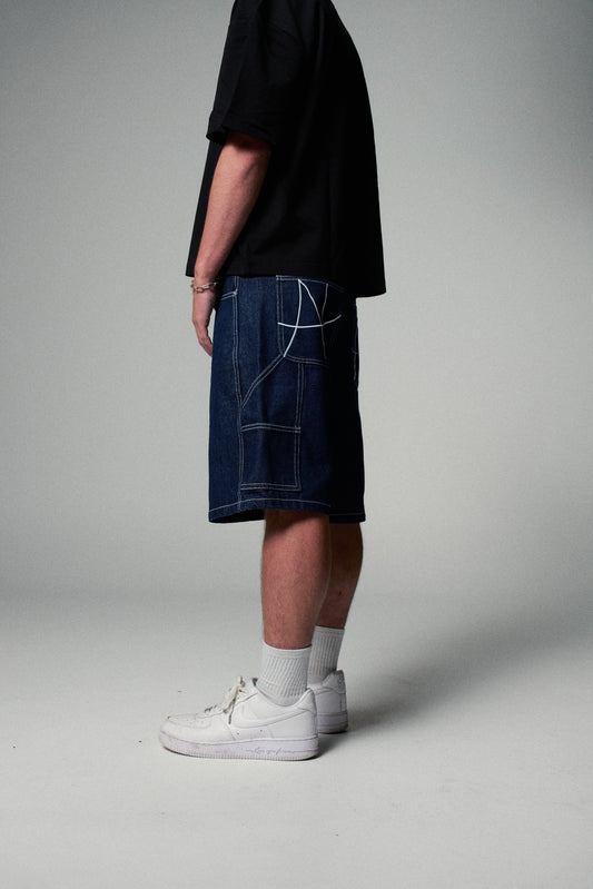 Carpenter Shorts - Indigo Denim