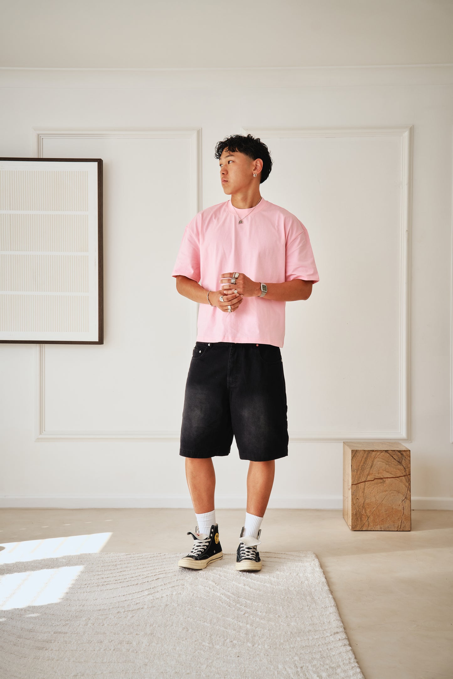 Casey Classic Crew - Pink
