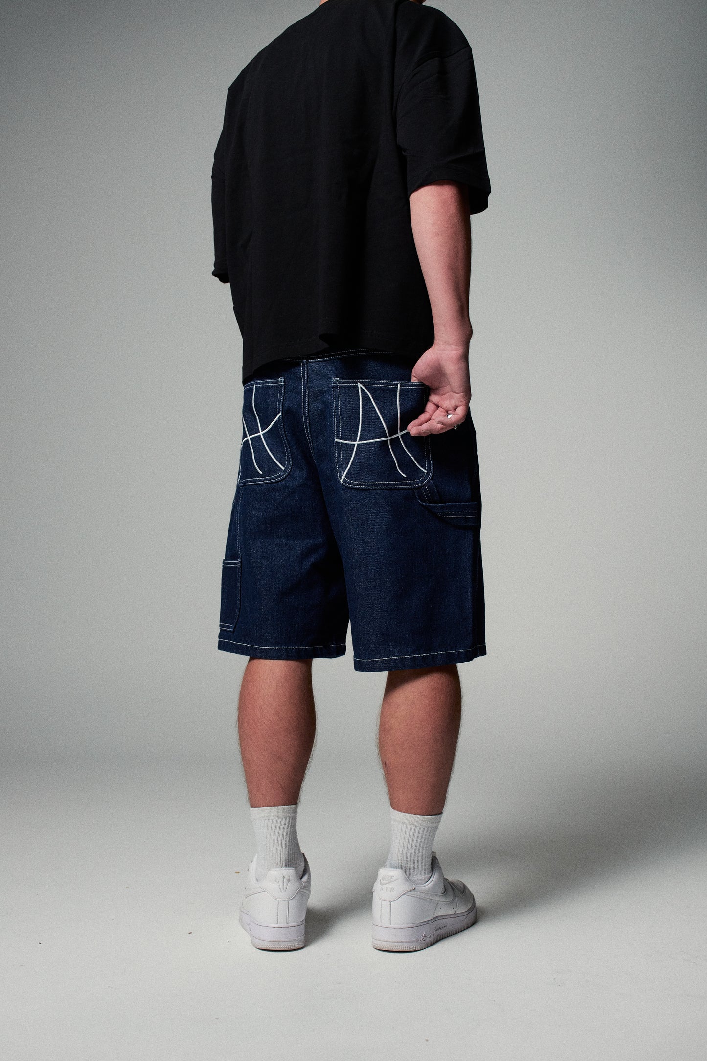 Carpenter Shorts - Indigo Denim