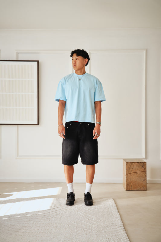 Casey Classic Crew - Sky Blue