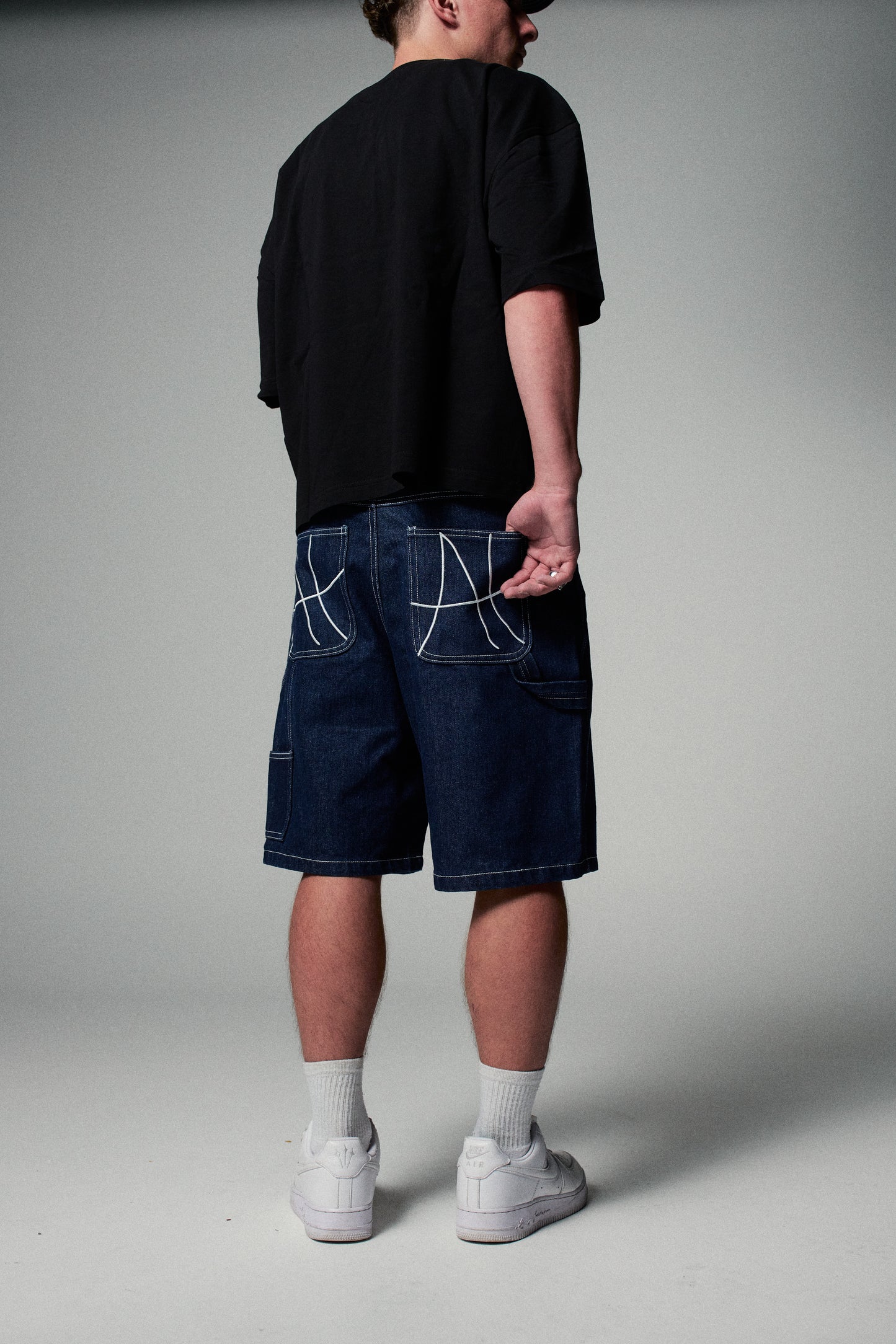 Carpenter Shorts - Indigo Denim
