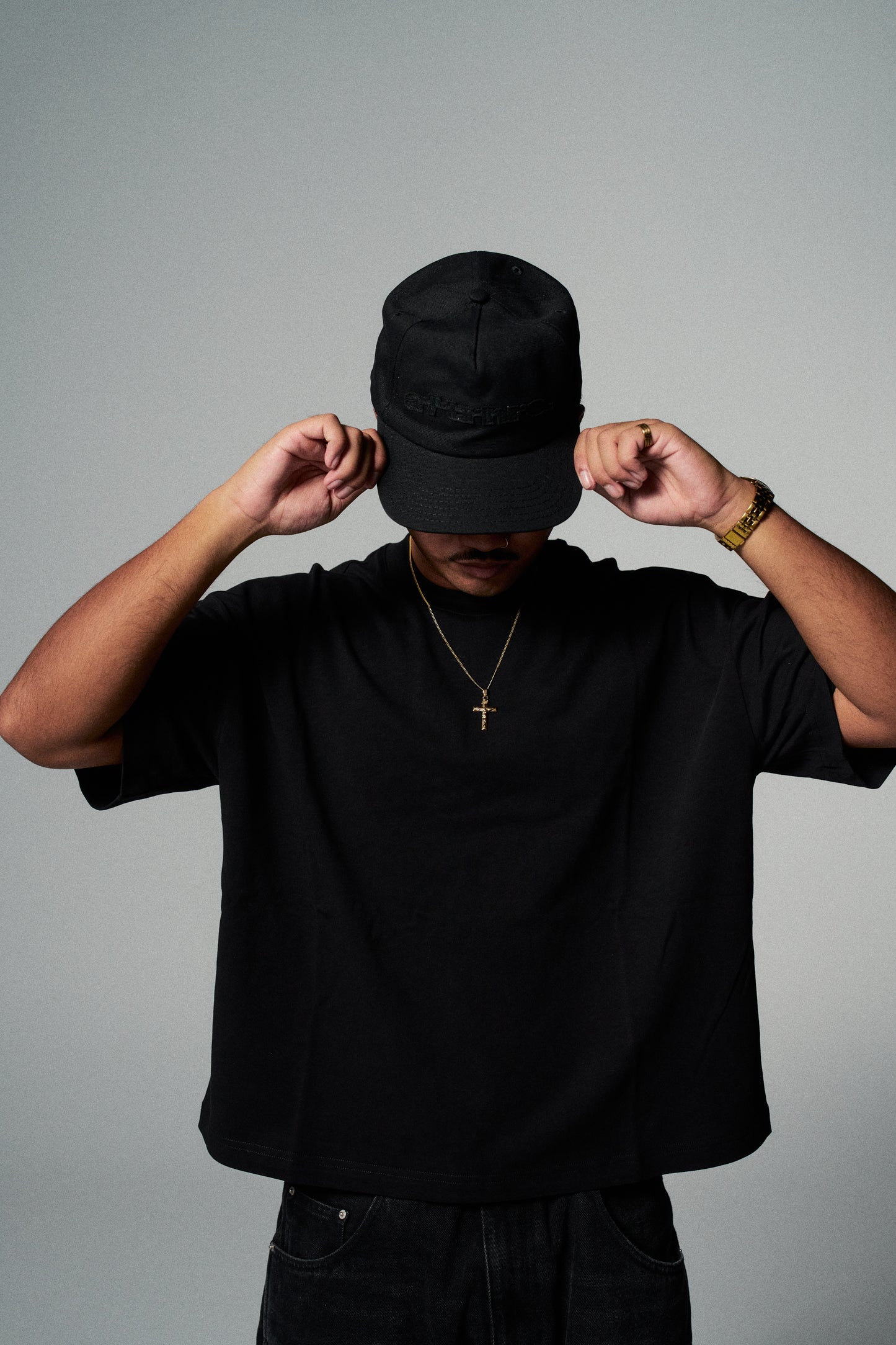 Canvas Mono Cap - Black