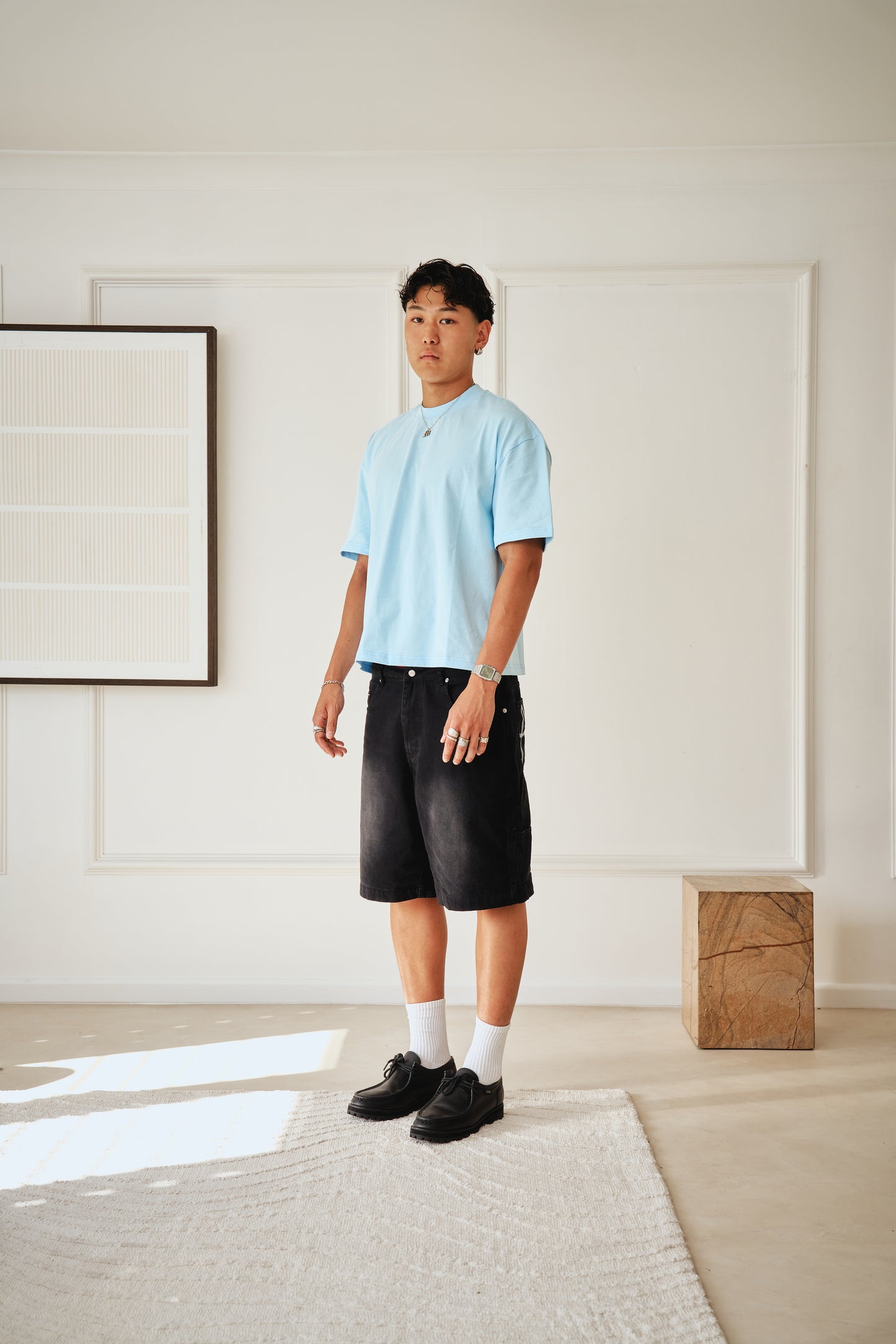 Casey Classic Crew - Sky Blue