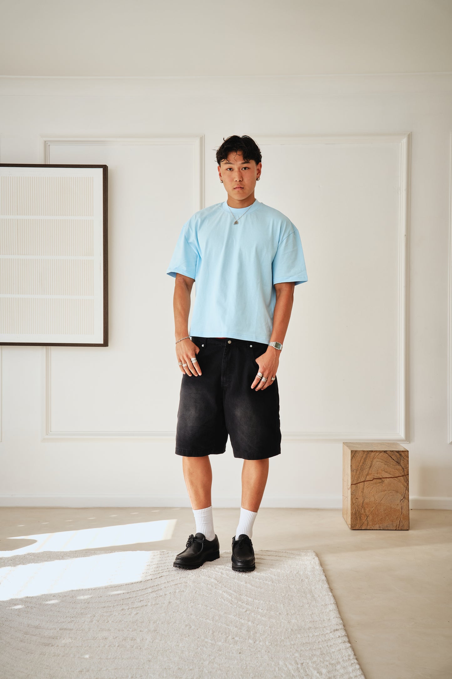 Casey Classic Crew - Sky Blue