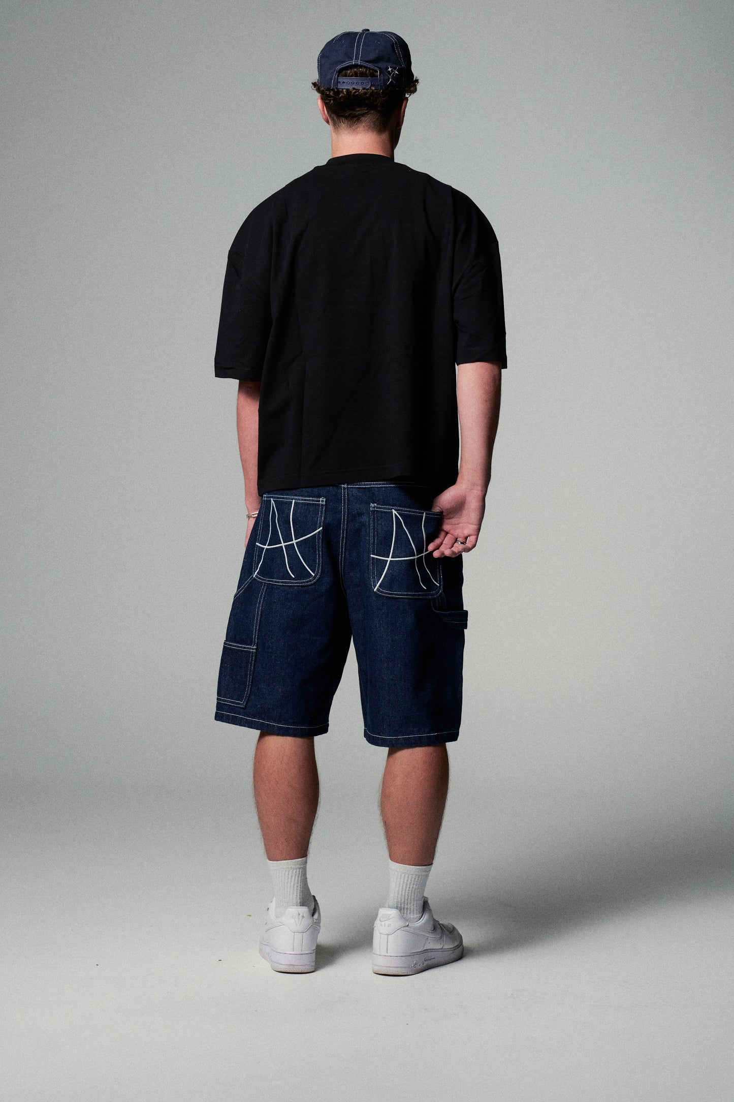 Carpenter Shorts - Indigo Denim