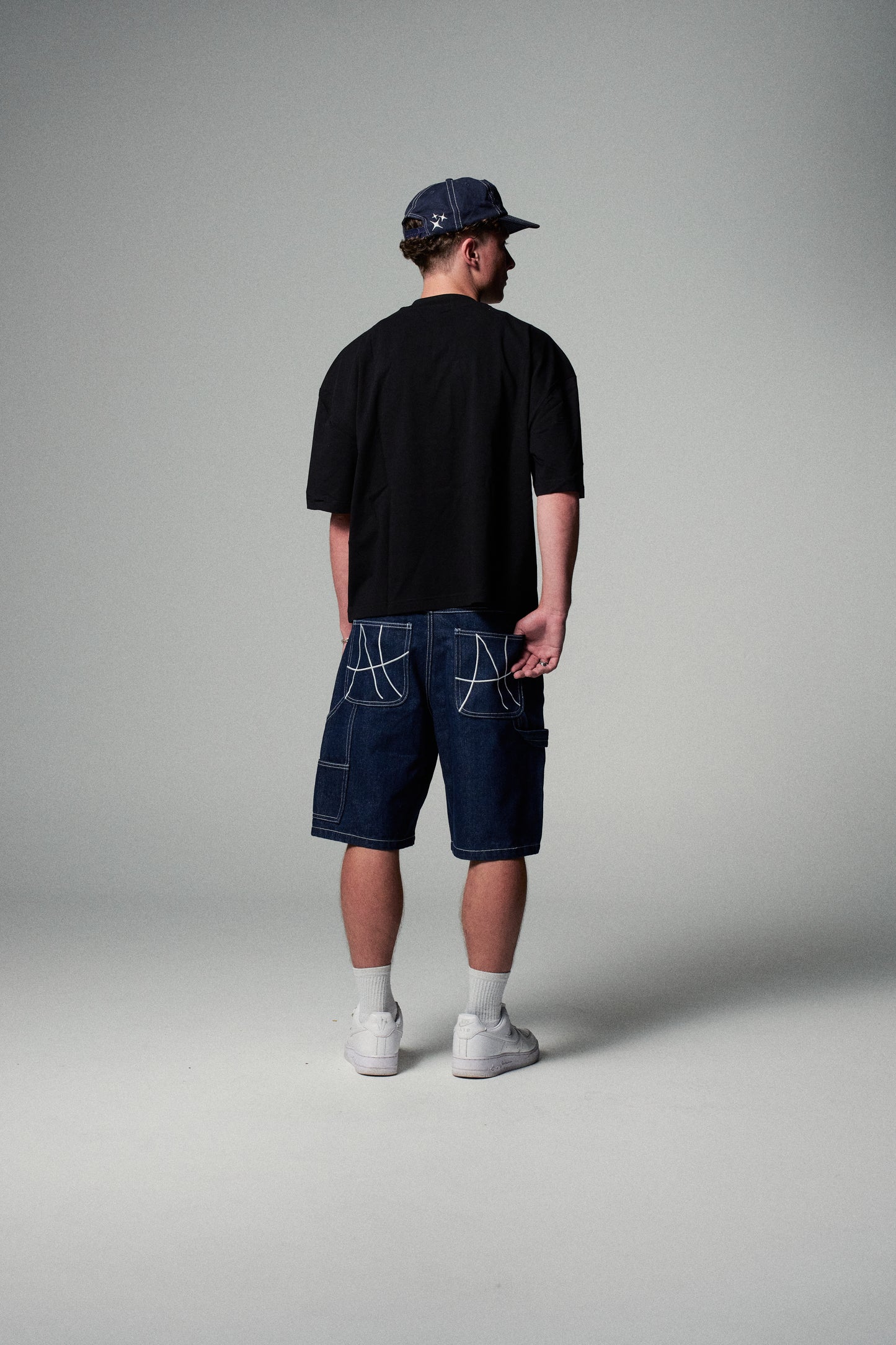 Carpenter Shorts - Indigo Denim
