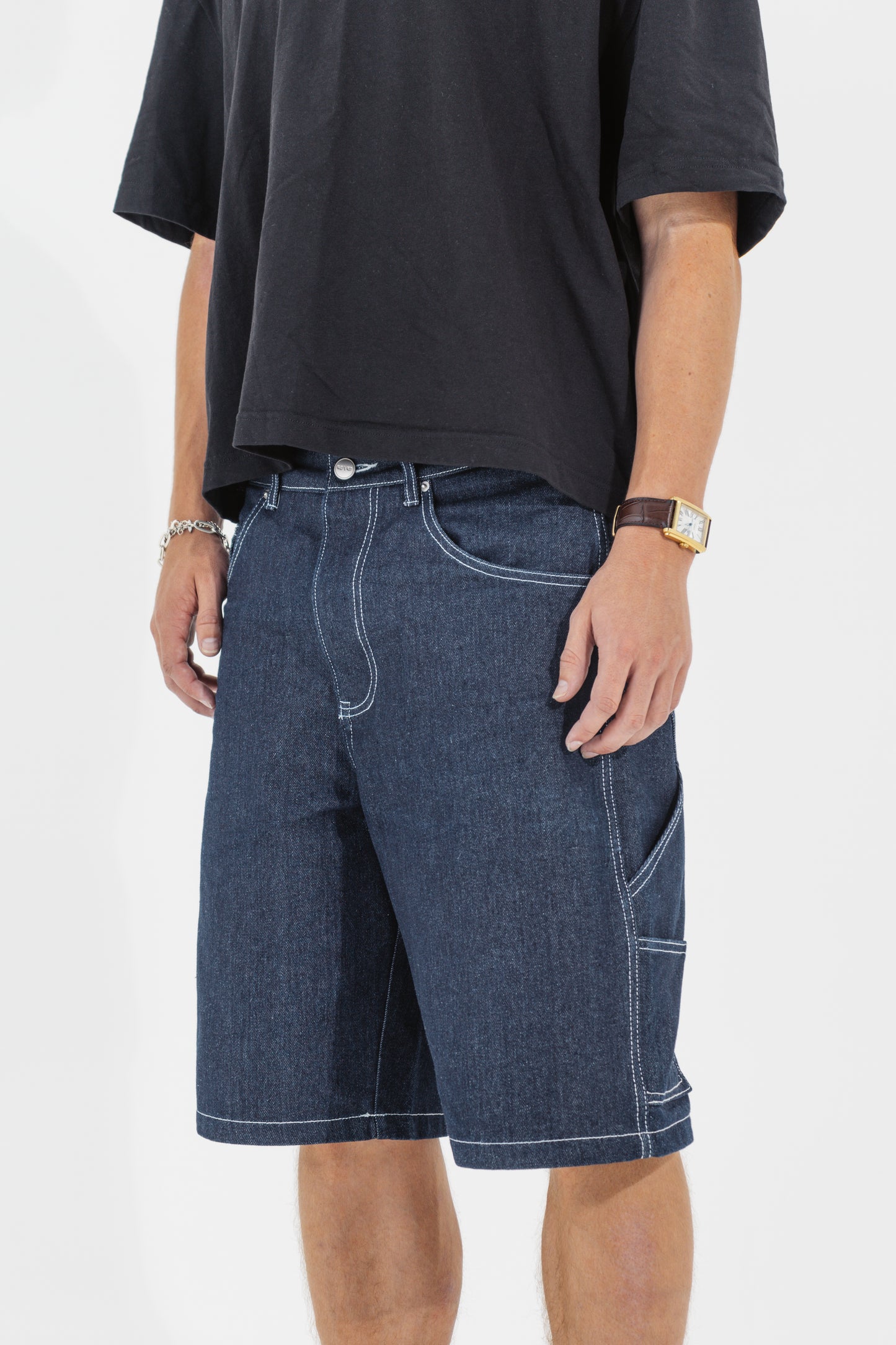 Carpenter Shorts - Indigo Denim