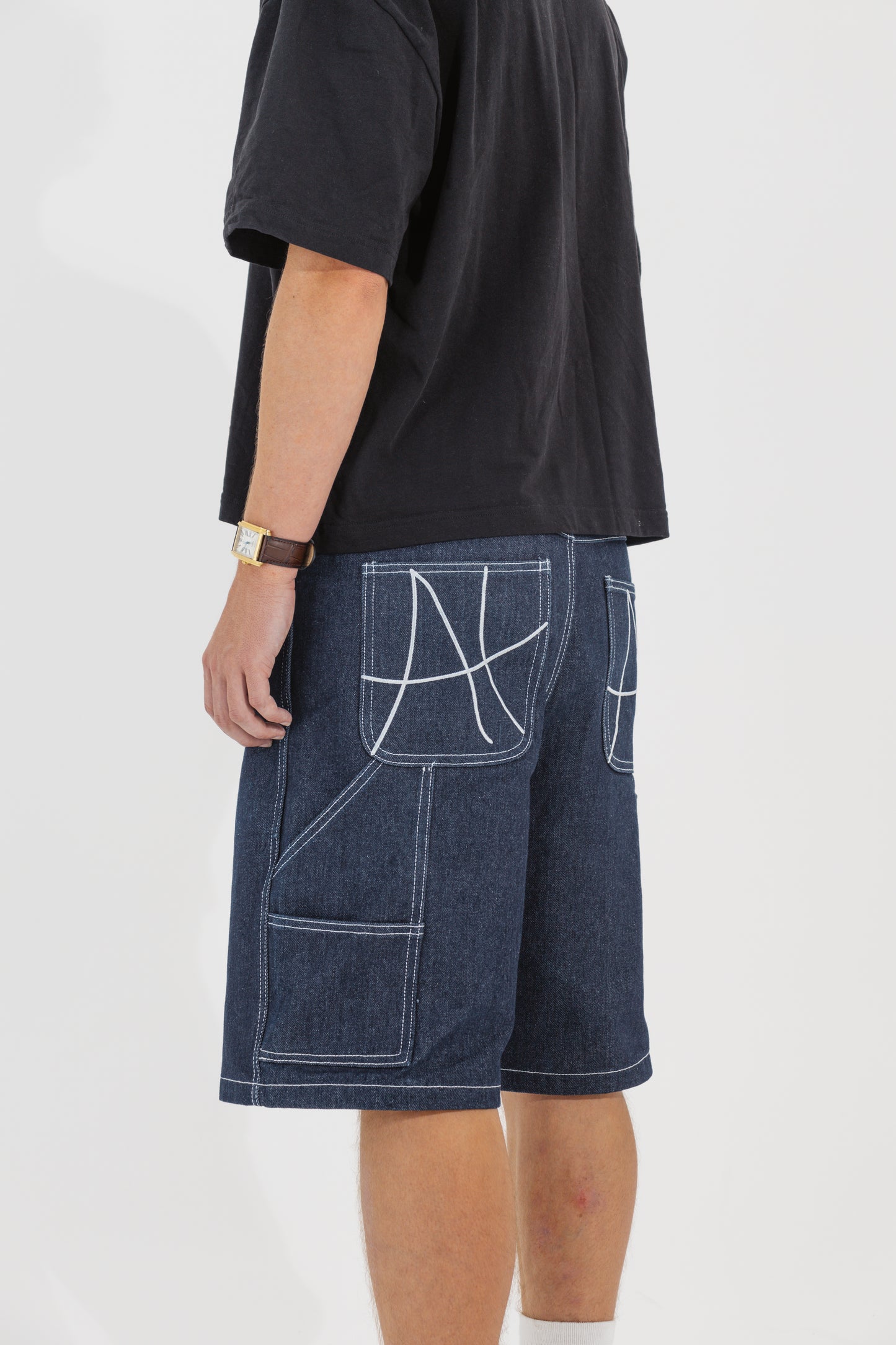 Carpenter Shorts - Indigo Denim