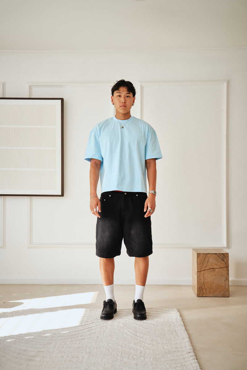 Casey Classic Crew - Sky Blue