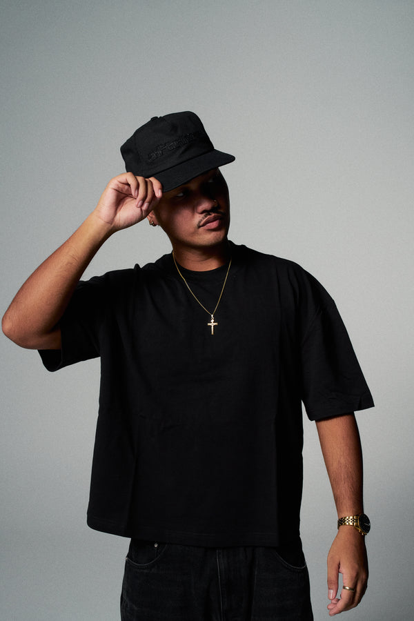 Canvas Mono Cap - Black