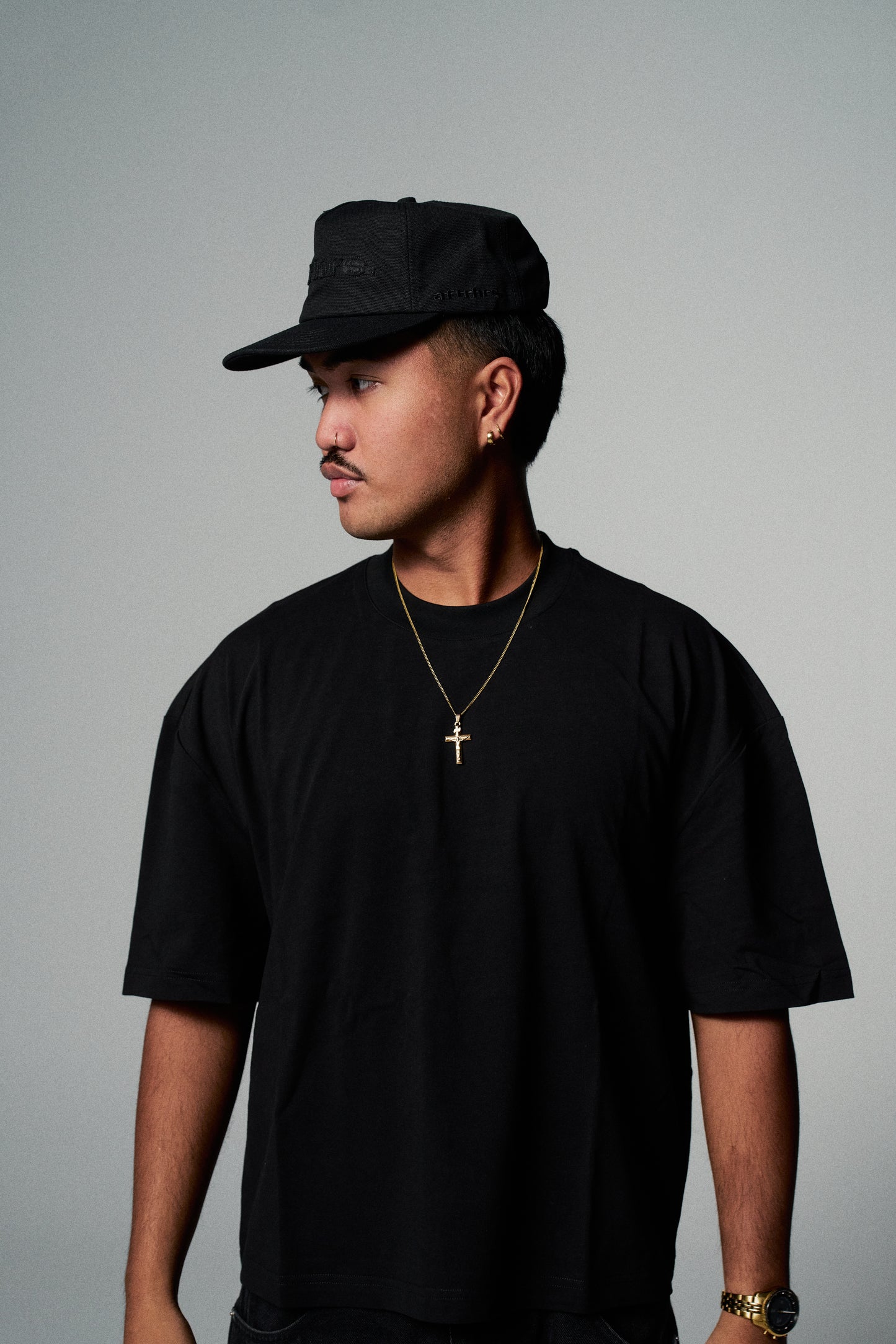 Canvas Mono Cap - Black